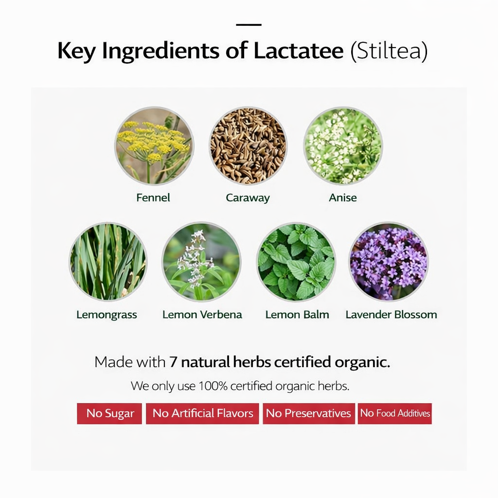 LACTATEE, Herbal Lactation Tea